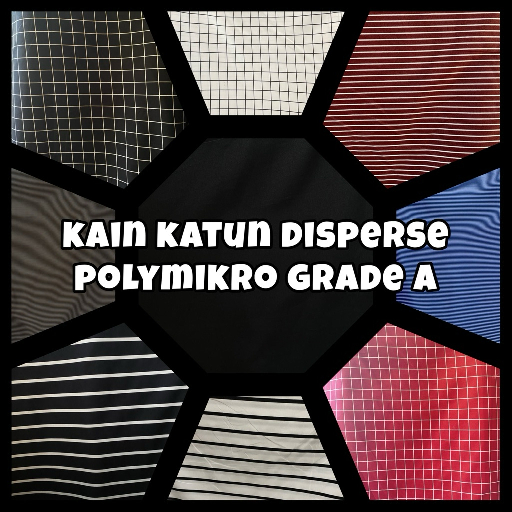Grosir Kain Sprei Katun Disperse Polymikro Solo|Ecer Meteran