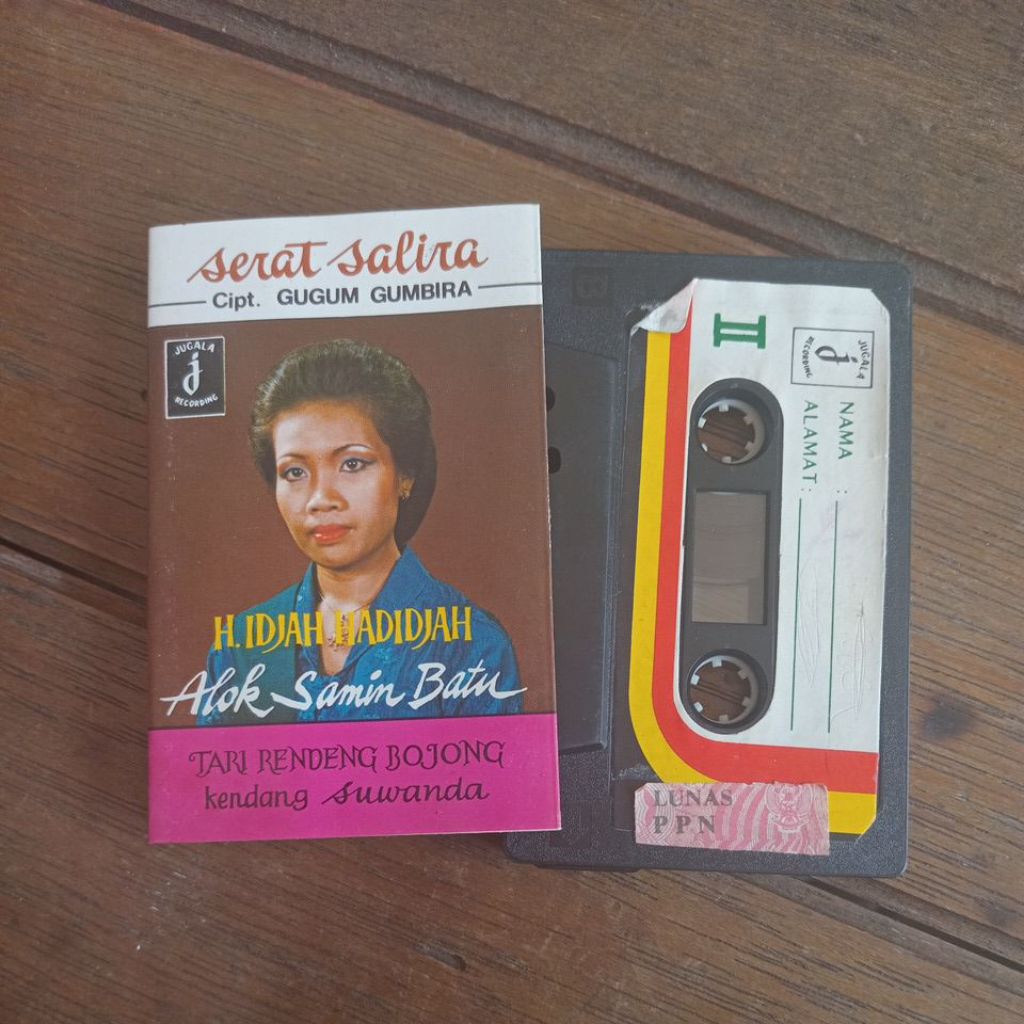 Kaset Langka H. Idjah Hadidjah Alok Samir Batu Tari Rendeng Bojong/jugala