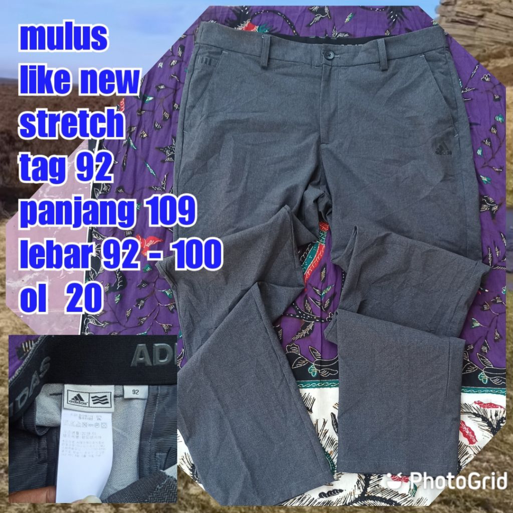 celana work kerja casual gunung outdoor olahraga adidas