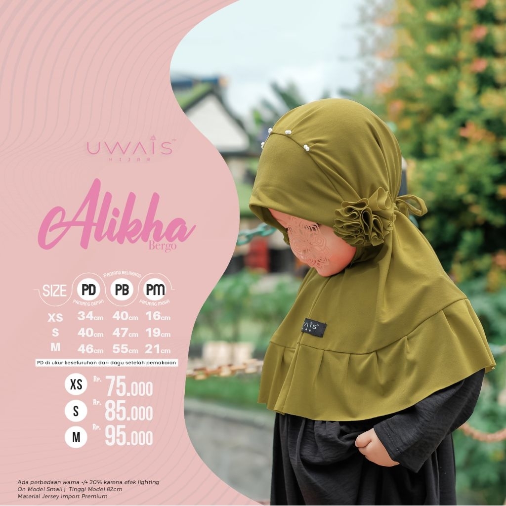 Bergo Alikha by Uwais hijab