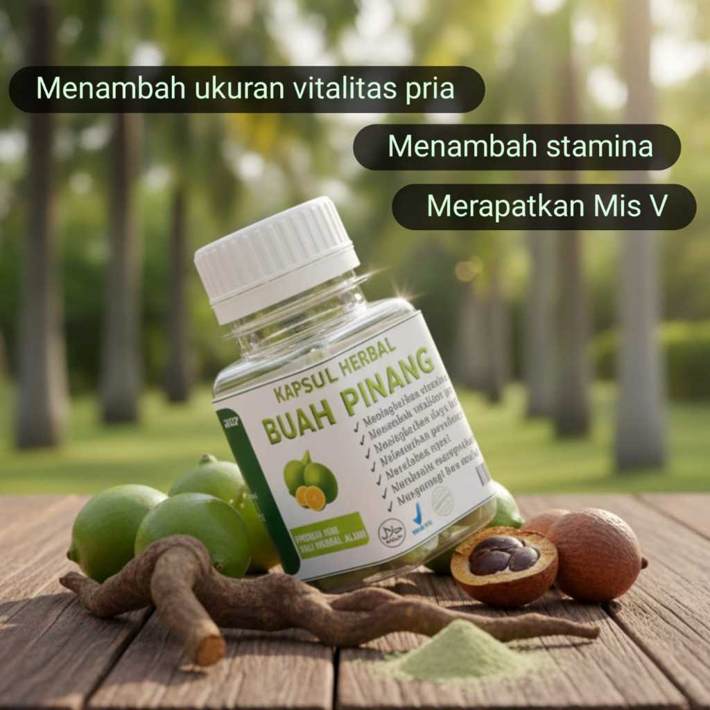 Dahsyat kapsul extrak buah pinang / virall kapsul herbal buah pinang tanpa efek samping