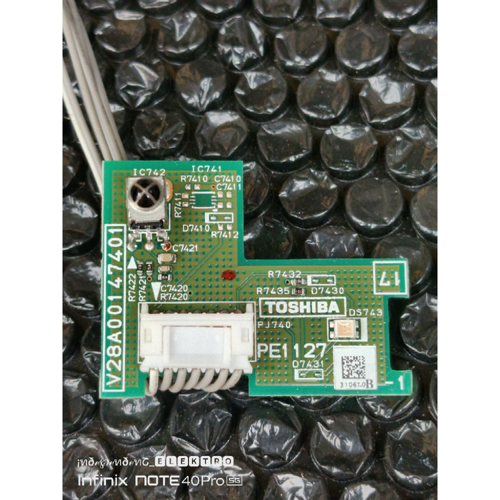 Sensor TOSHIBA 32P1400VJ   ir Sensor Tv led Toshiba 32P1400VJ