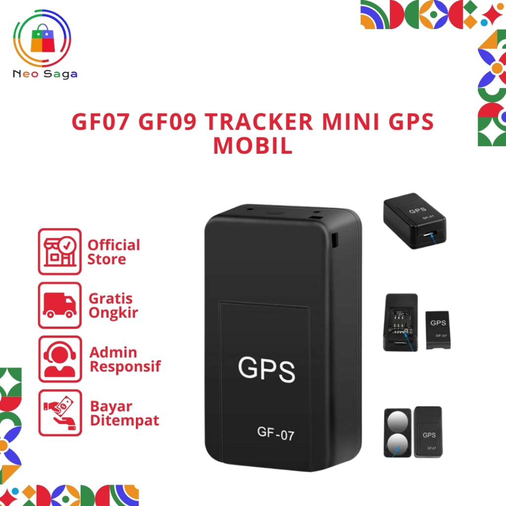 GF07 GF09 GPS Tracker Mobil Motor Mini Recording Voice Alat Sadap