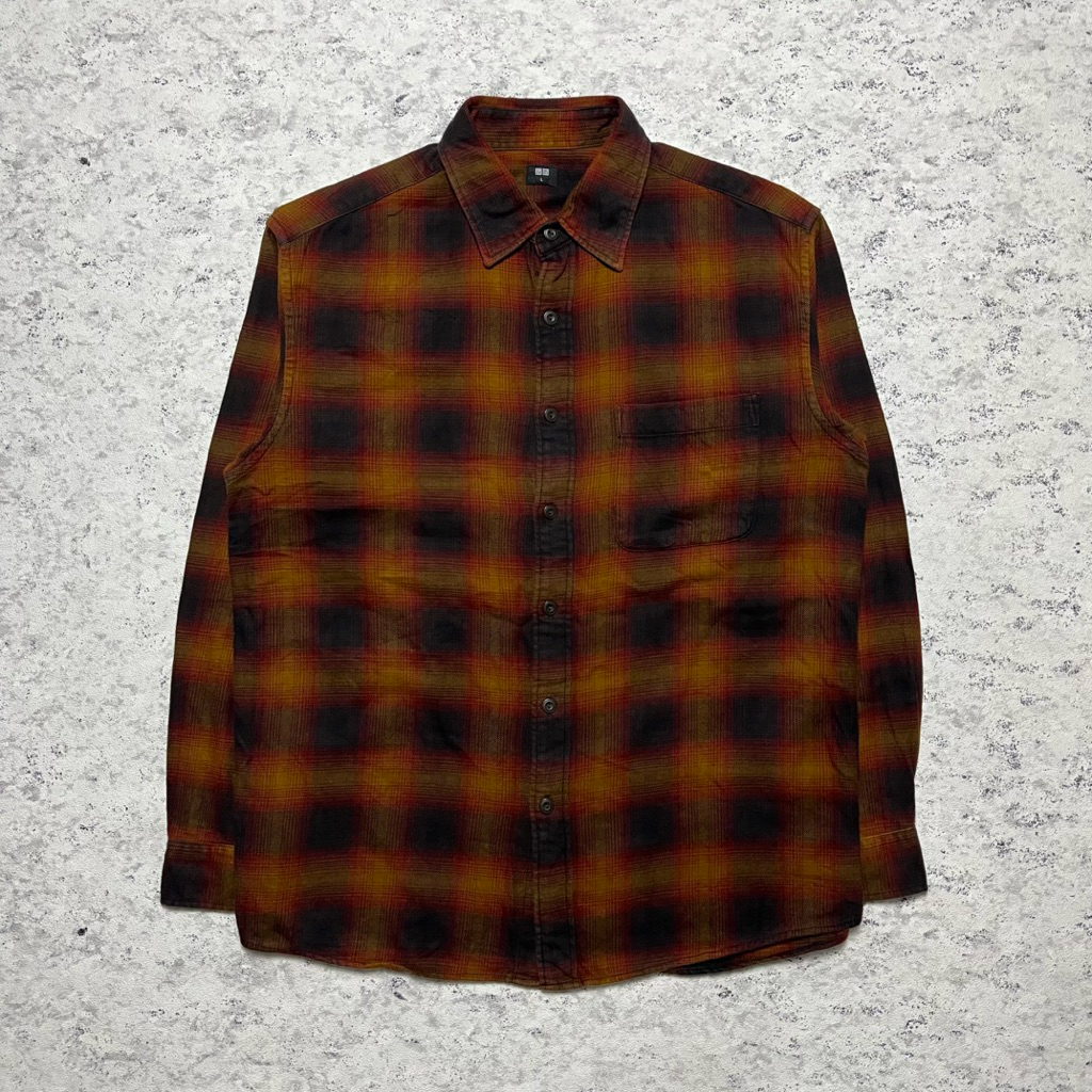 Kemeja Flanel Veterano Uniqlo Veterano Flannel Shirt