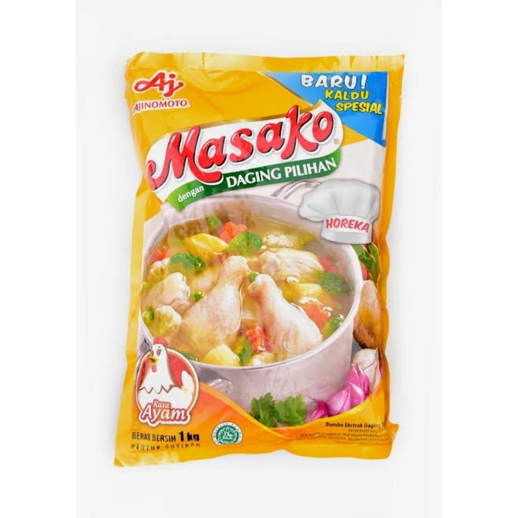 MASAKO SAPI 1KG / MASAKO AYAM 1KG / MASAKO BUMBU PENYEDAP