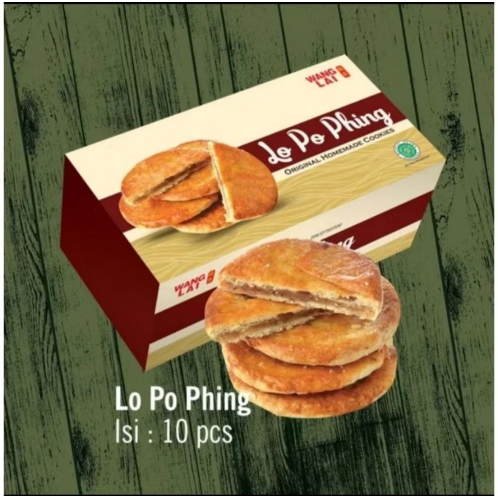 WANGLAI LOU PO PIANG ISI 10PC. KUE ISTRI WANGLAI. LAU PHO PIANG WANGLAI