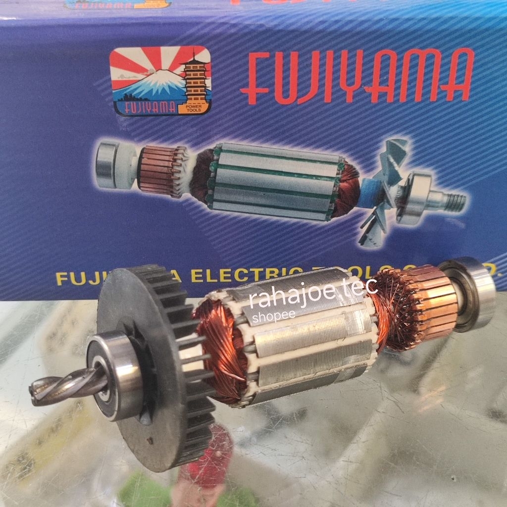 SD9603 Armature Mesin Bor 10 mm Fujiyama Angker SD 9603 Rotor Electric Drill tanpa dus