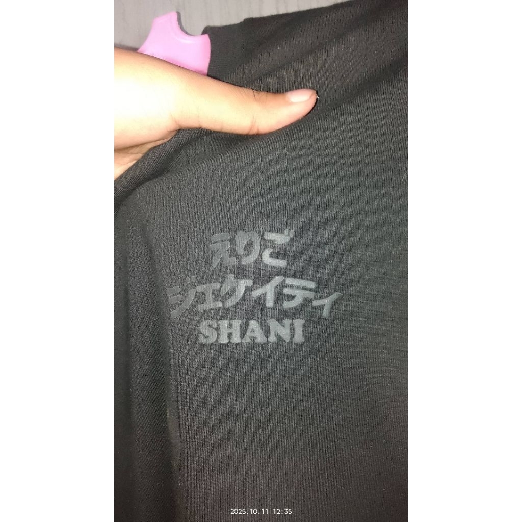 Erigo X jkt48 to loud to unwear Ver.Shani Black