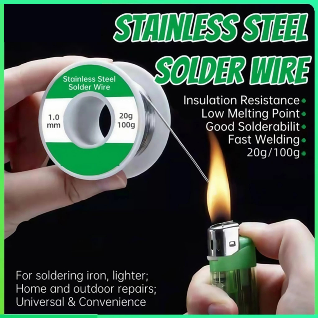 Kawat solder baru kawat timah solder universal kawat solder listrik nikel tembaga tanpa bersih kawat