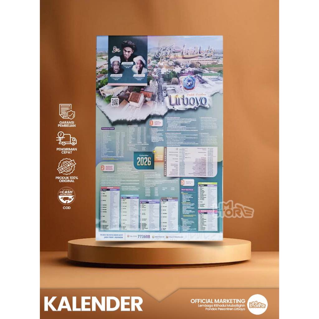 KALENDER PONDOK LIRBOYO 2026 Original (Lirboyo)