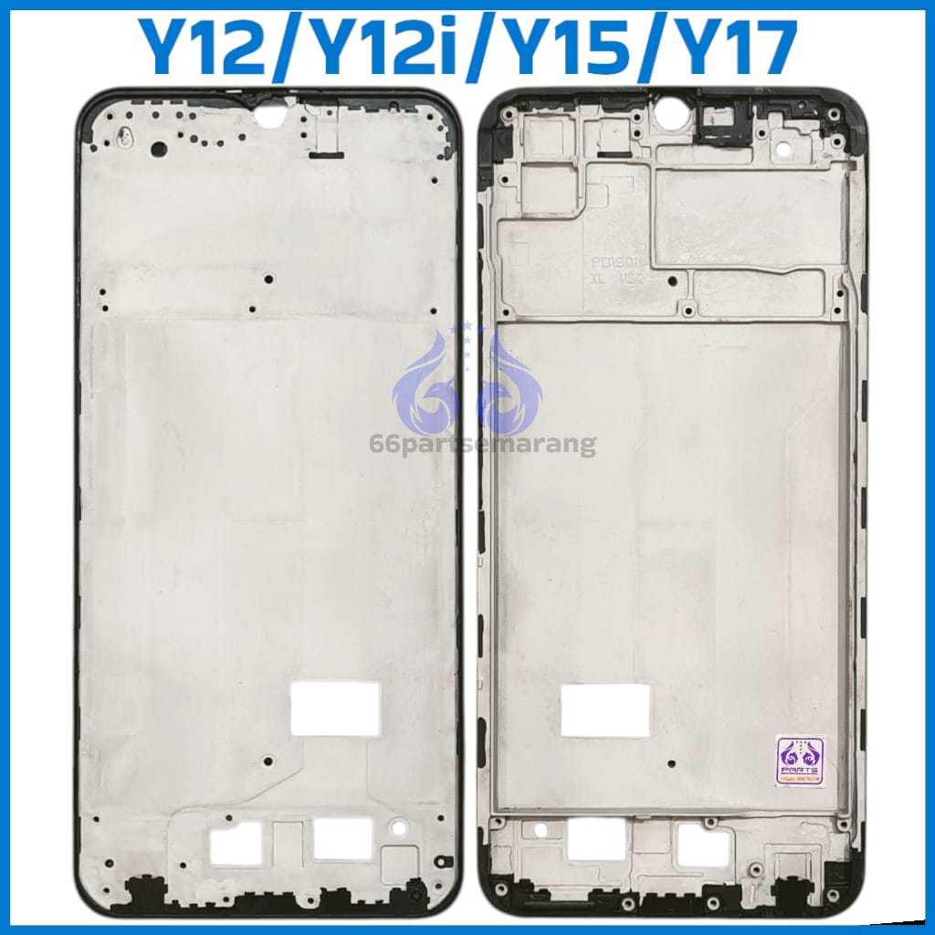 Bazzel Frame Dudukan LCD Vivo Y12 / Y15 / Y17 / Y12i Copotan Cabutan