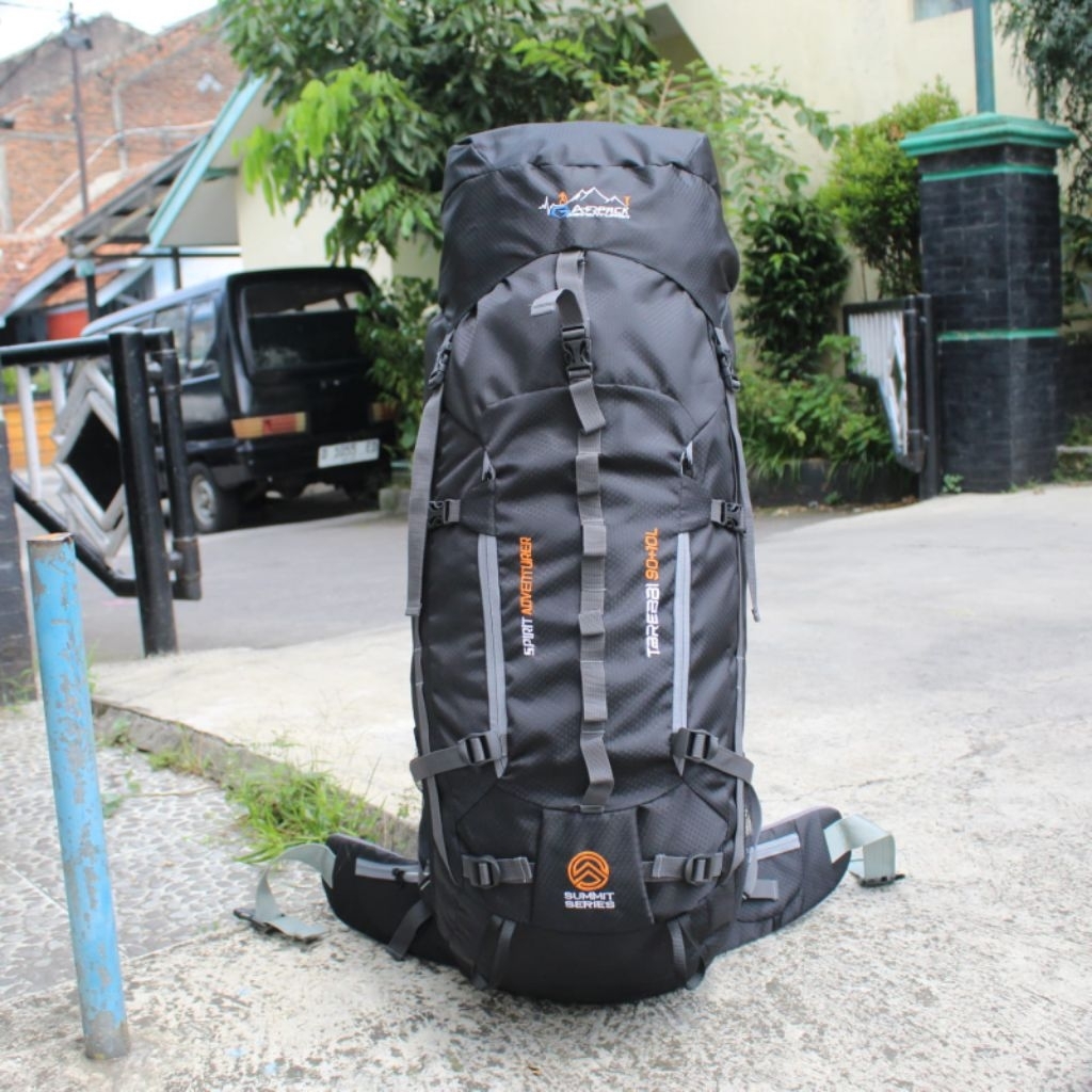 Tas Ransel Gunung 100 Liter # Tas Carrier # Tas Hiking Jumbo