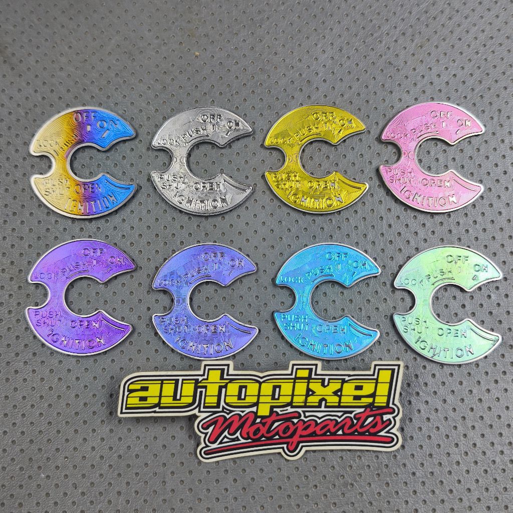 Cover kunci Xeon Nmax Aerox Mxking titanium vietnam