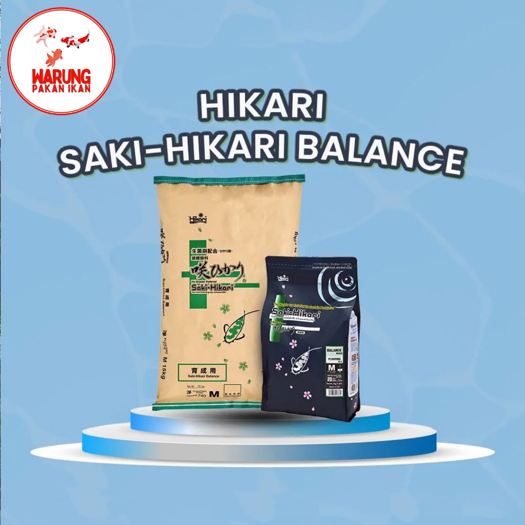 Pakan Ikan Saki Hikari Balance Sinking