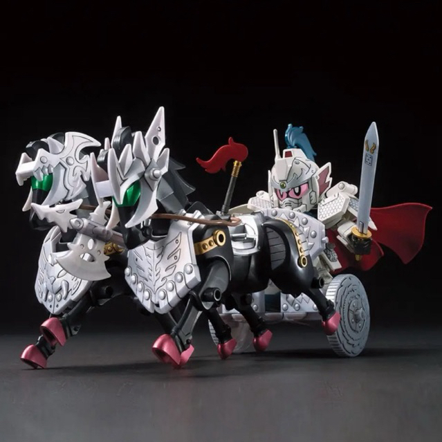 original Made In Japan SD BB GongSun Zan EZ-8 & Four Symbols Ogre Armor Chariot not rx 78 2 zaku Ii 