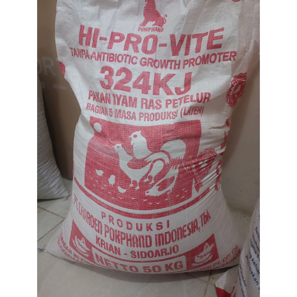 Pur ayam petelur 324KJ Hiprovite