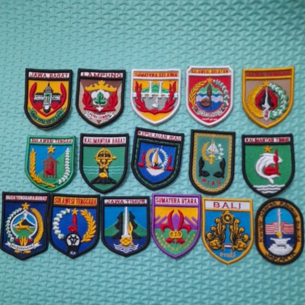 Bordir timbul kwarda se indonesia