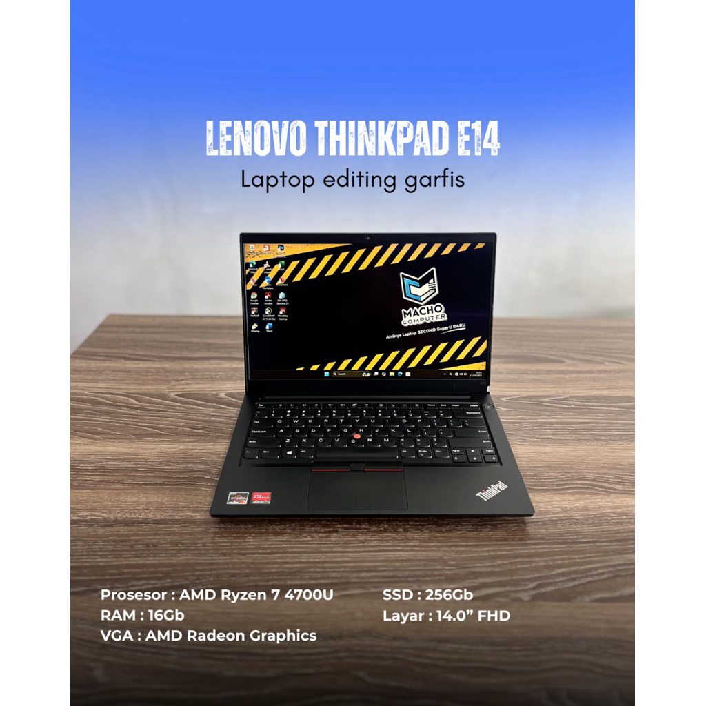 Lenovo Thinkpad E14 Ryzen 7 4700U