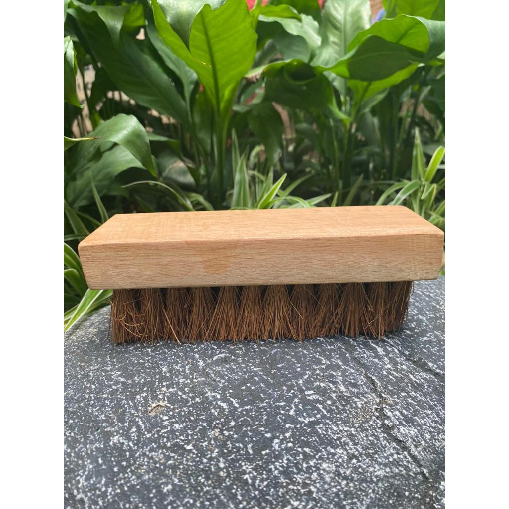 Sikat Pembersih Lantai Kamar Mandi Kayu dan Sabut Kelapa