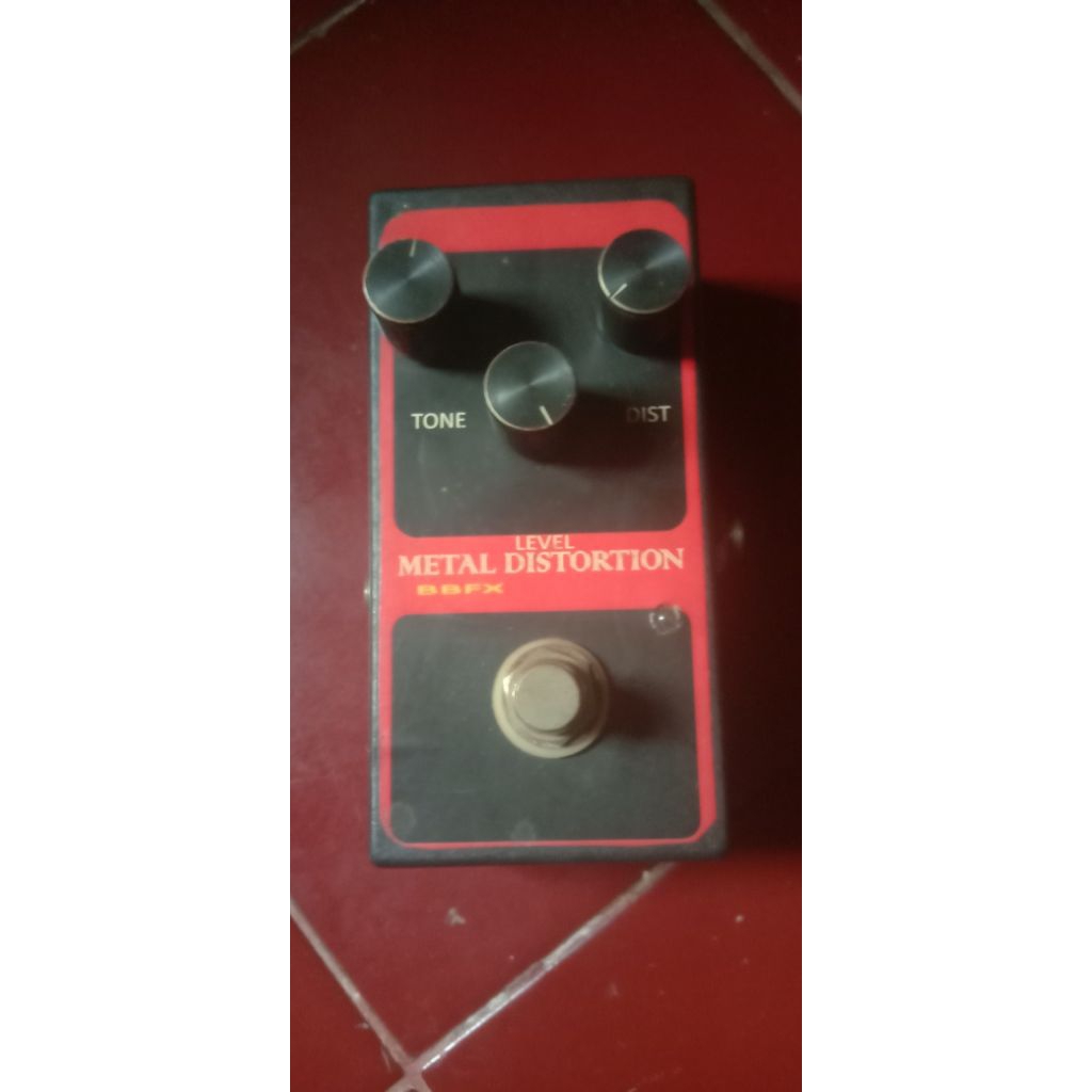 efek gitar metal distorsi