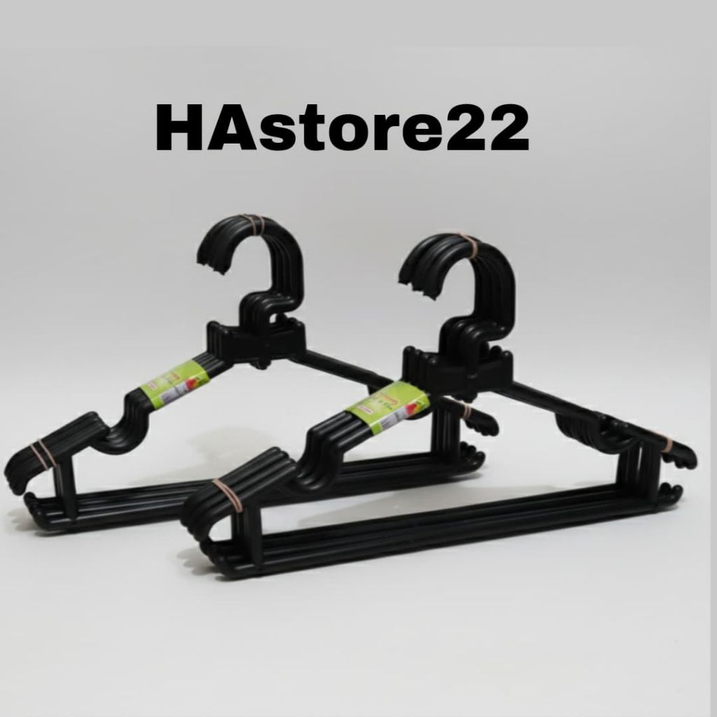 Hanger Baju Plastik 1Lusin