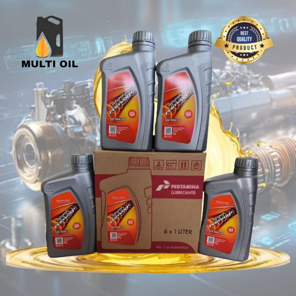 OLI PRIMA XP 1.L ( 1 DUS ISI 6 BOTOL ) SAE 20W-50