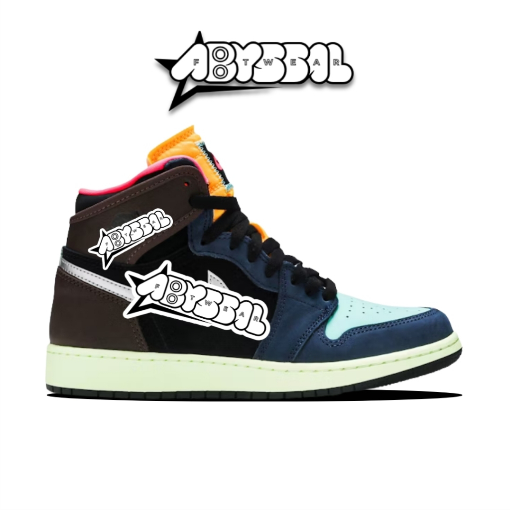 Sepatu AJ 1 Retro High Tokyo Bio Hack
