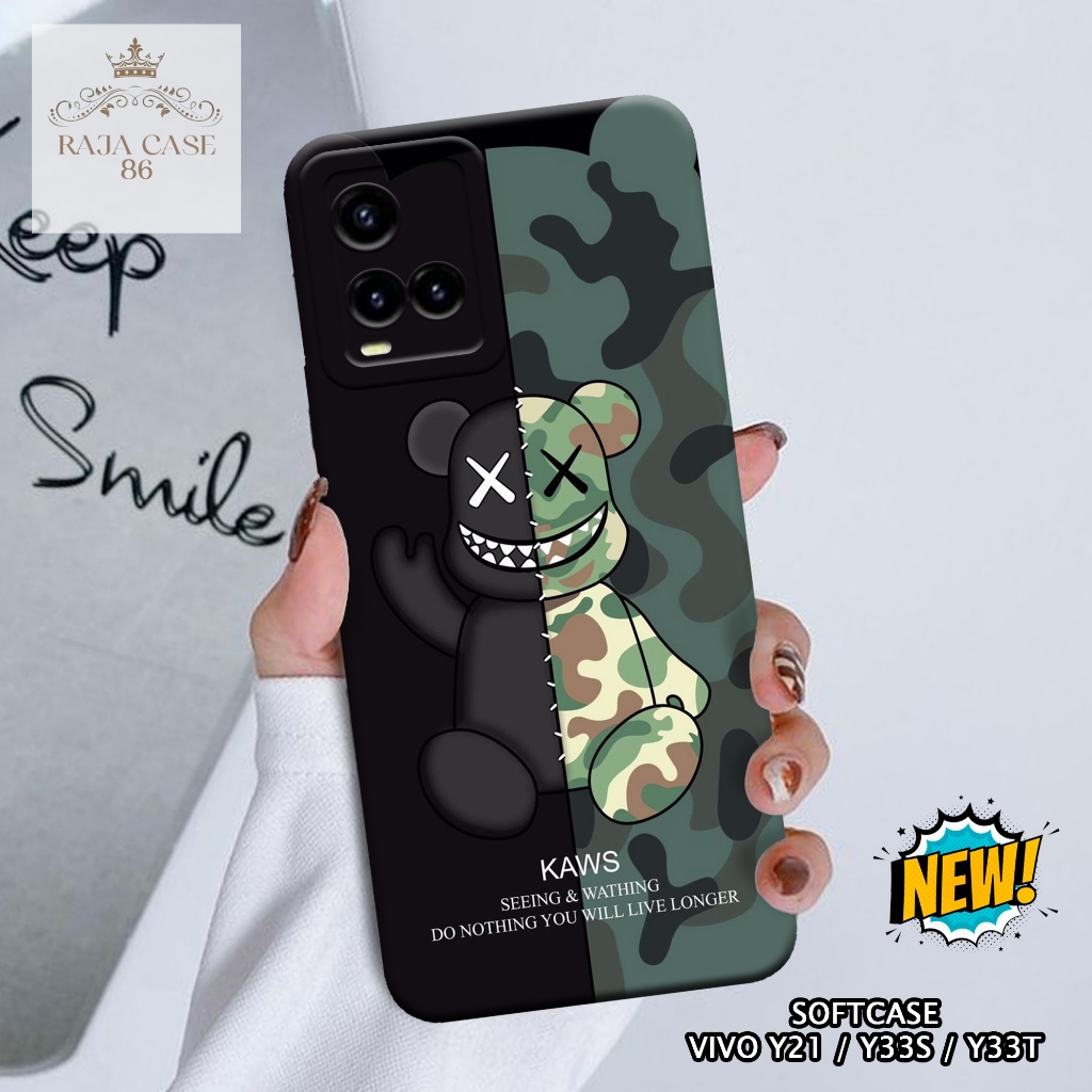 Case Vivo Y21 / Y33s / Y33t - casing Vivo Y21 - Motif case Branded - Pelindung handphone - Vivo - So