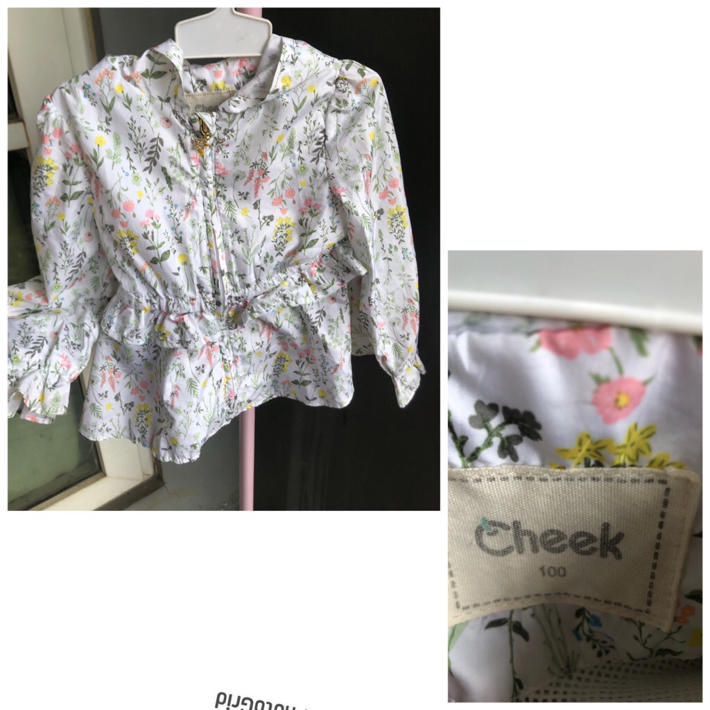 jaket anak perempuan cheek sz 100