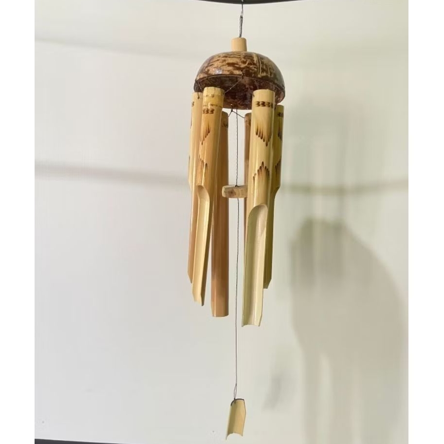 Kerajinan Bambu Bel Angin