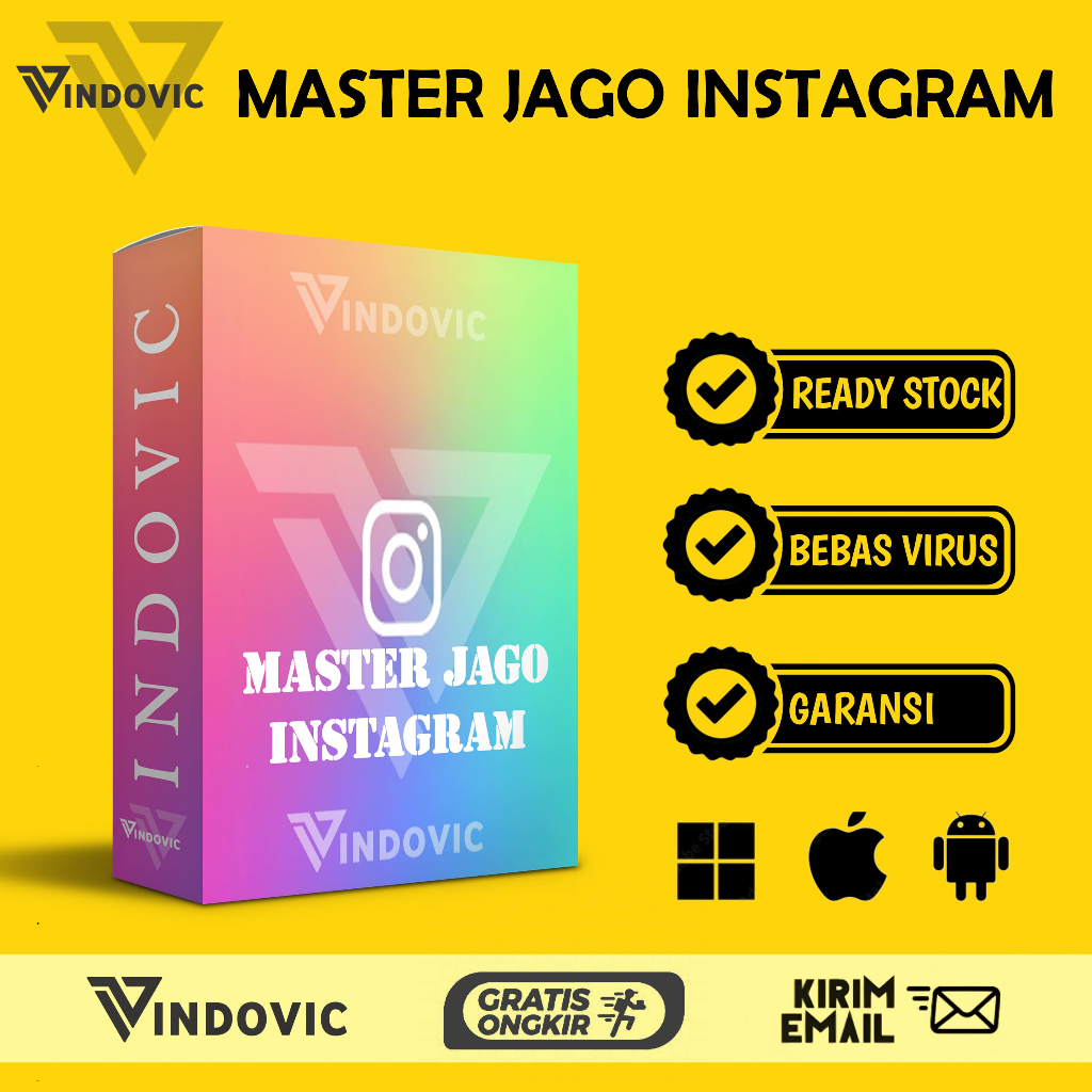 [T0487] MASTER JAGO INSTAGRAM