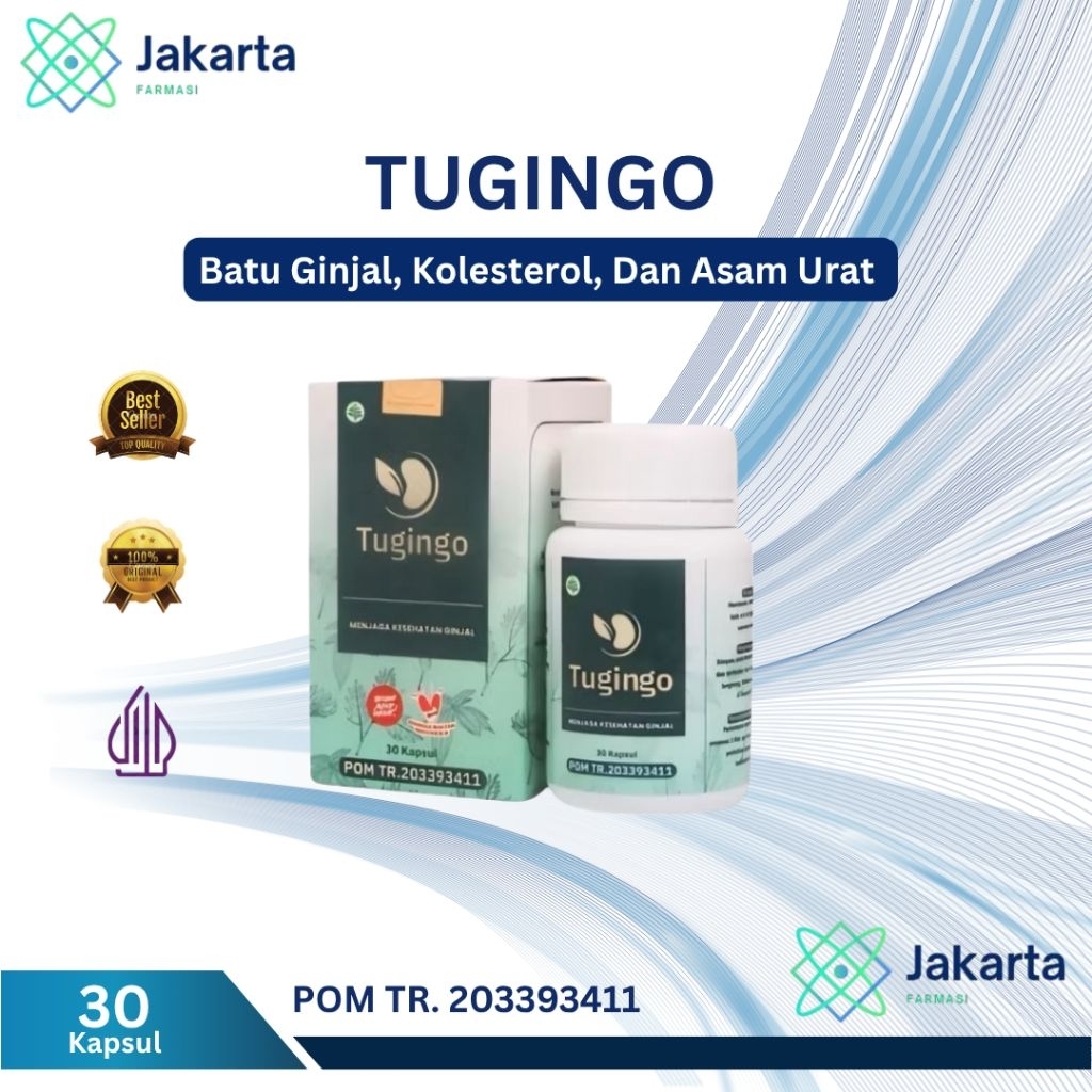 Tugingo Obat Herbal Batu Ginjal Tugingo 30 Kapsul