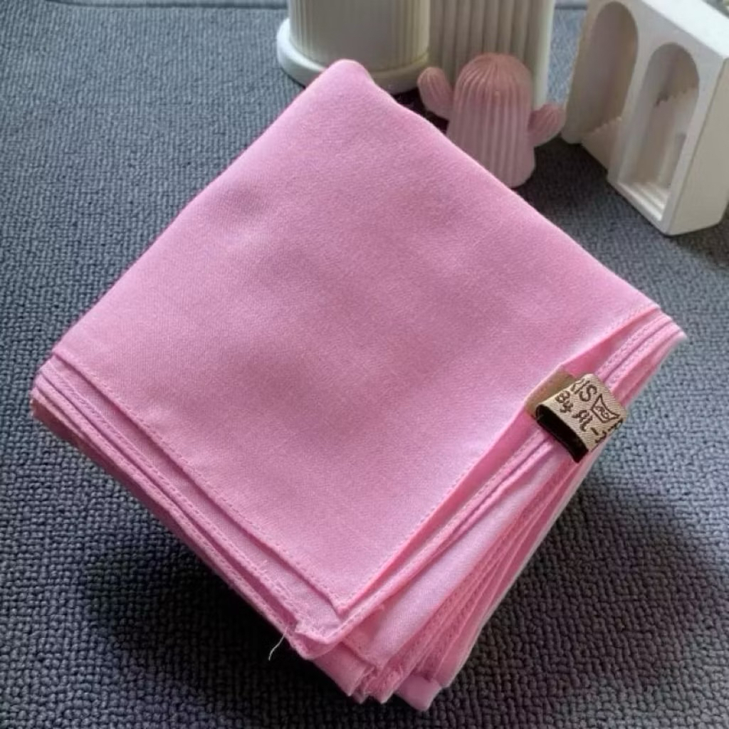 Hijab Segi Empat Paris Premium Dusty pink
