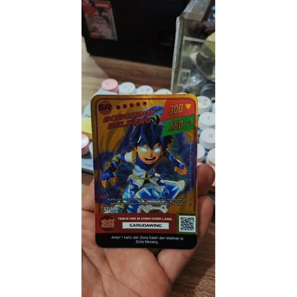 KARTU BOBOIBOY BELIUNG SR