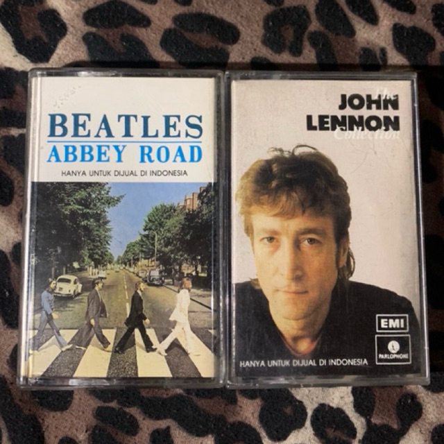 kaset the beatles & john lennon (second original) cek deskripsi