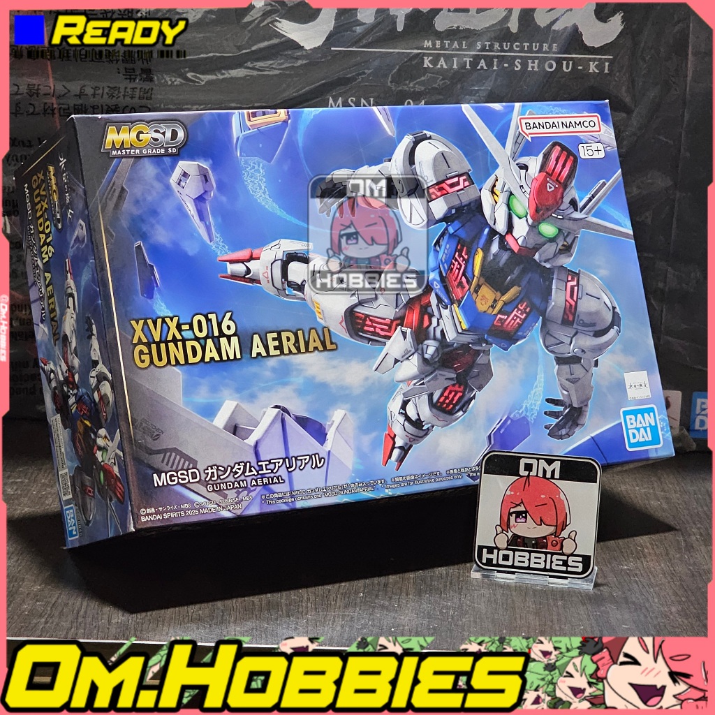 MGSD Gundam Aerial Witch from Mercury MG SD WFM Areal Bandai
