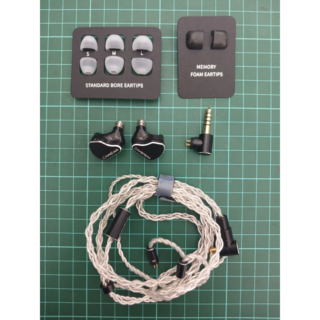 CrinEar Daybreak 1DD + 2BA + 2mPT Tri-Hybrid IEM