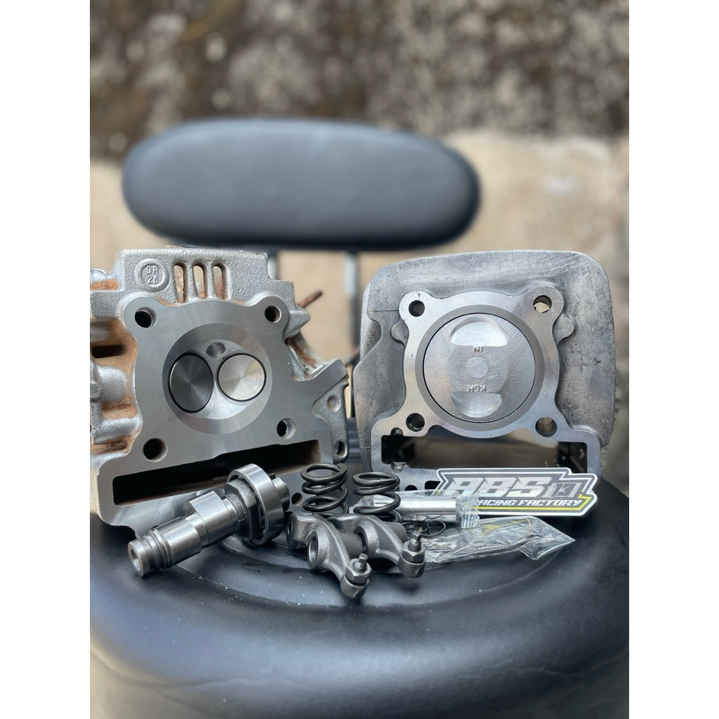 PAKET BORE UP/RACING SUDUTAN 130-200CC VEGA ZR,JUPITER ROBOT TERMURAH TERHEMAT