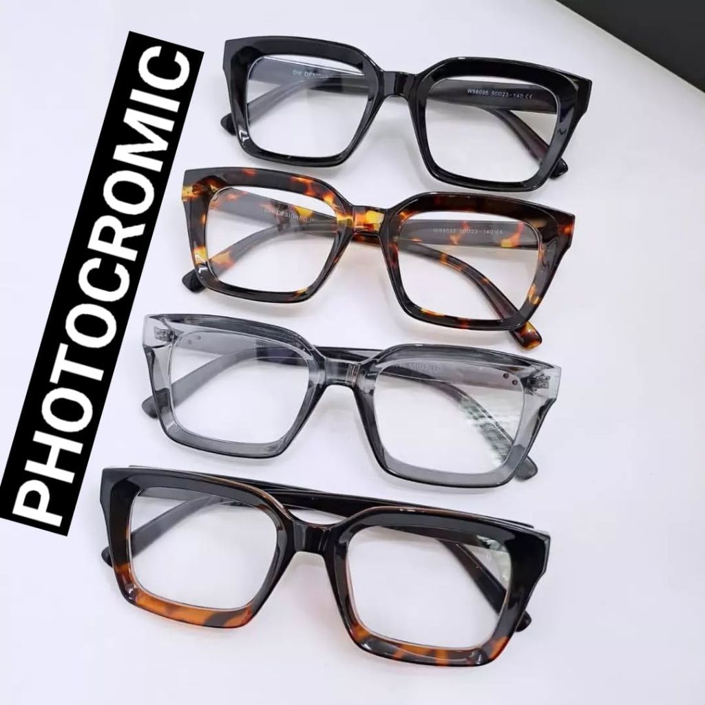 Kacamata photocromic Antiradiasi Bluecromic Minus Normal Silinder 901