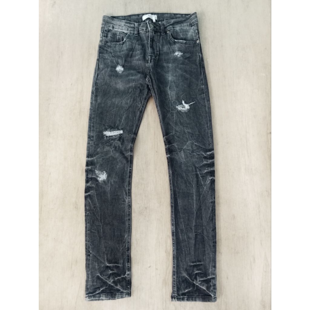 JEANS ZARA MAN RIPPED ORIGINAL