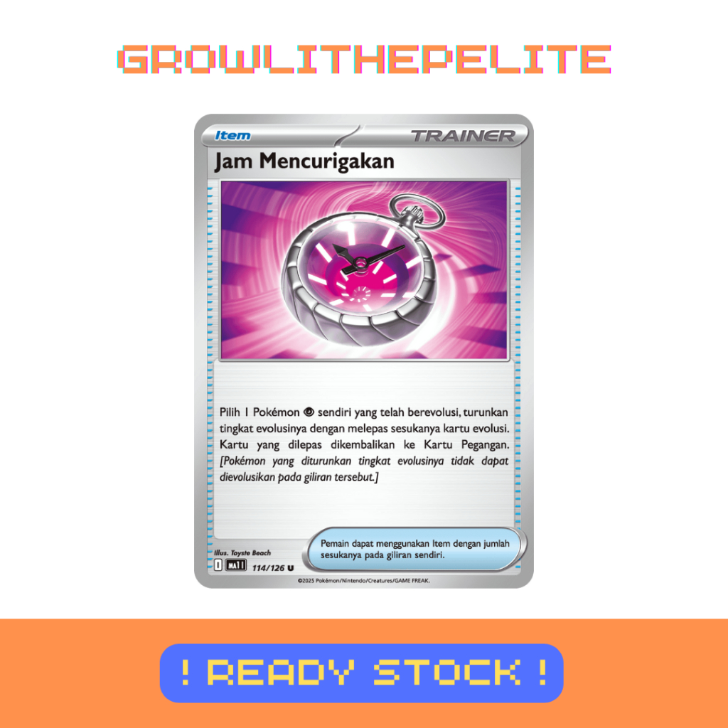Pokemon TCG: Jam Mencurigakan