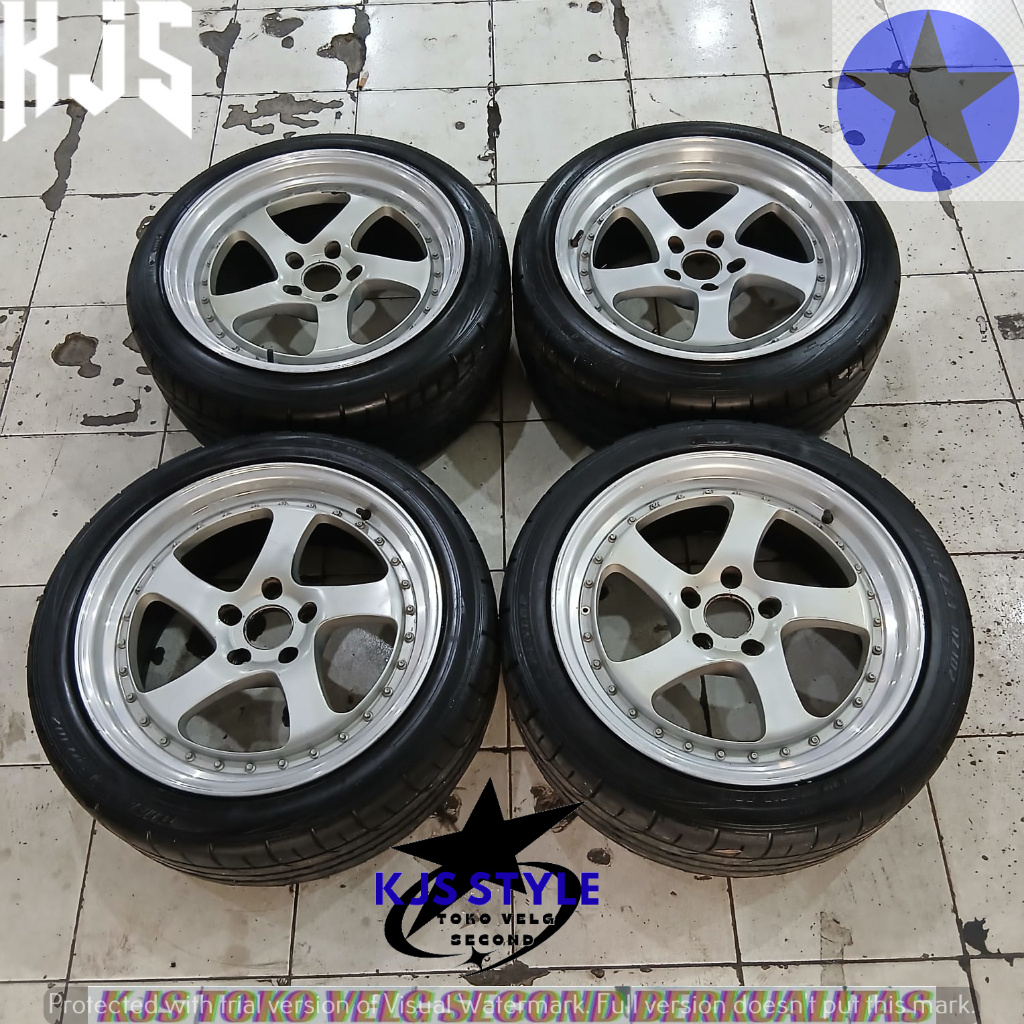 MENJUAL VELG RACING SECOND MODEL CELONG RING 18 LEBAR 8-9 COCOK BUAT MOBIL INNOVA RUSH TERIOS ALPHAR