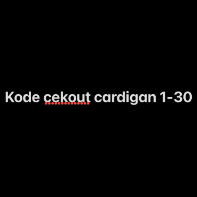 cardigan rajut tipis