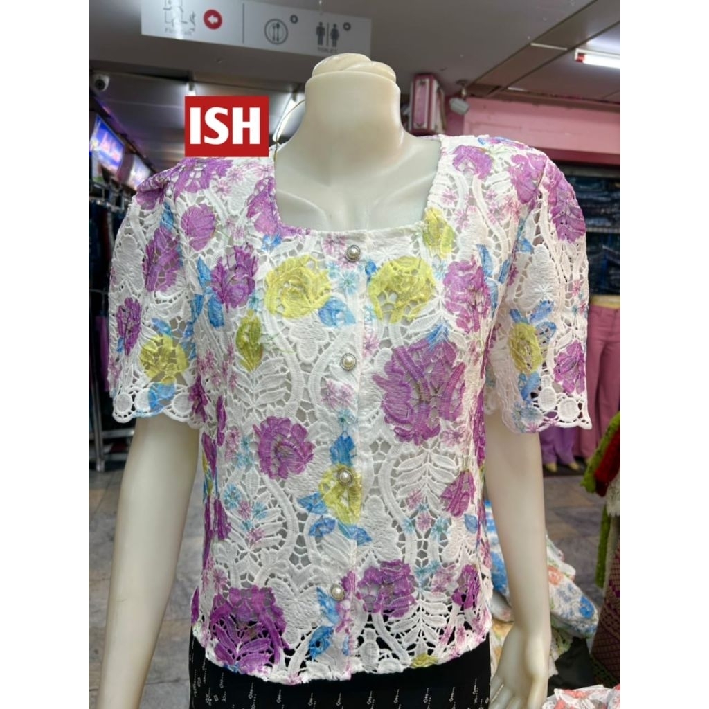 Atasan Brokat Bangkok Made in Thailand Cantik