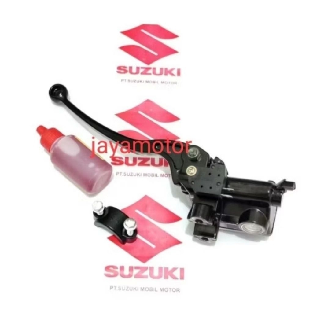 minyak rem+master rem set depan suzuki satria fu drat 12