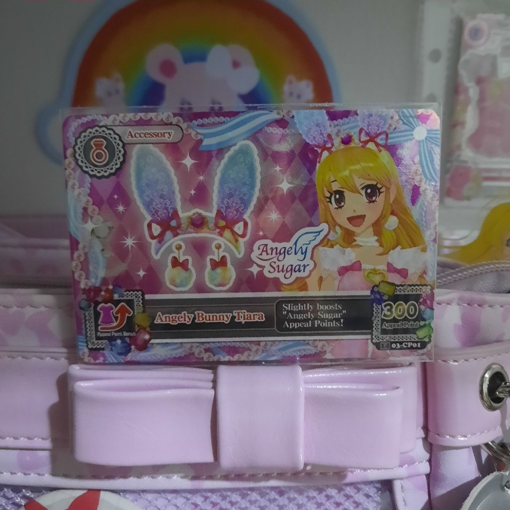 BOOKED Rare Aikatsu Angely Bunny Tiara Ichigo (Angely Sugar)