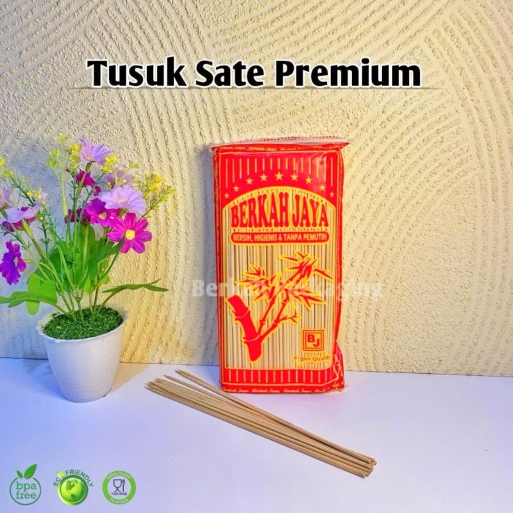 Tusuk Sate bambu I tusuk sate premium 450 gram