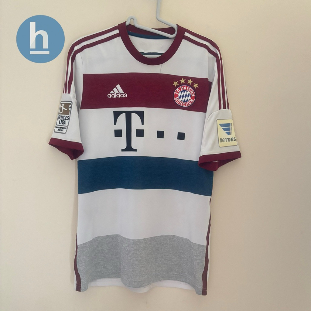 Jersey Original Bayern Munchen Away 2014 2015 [Baca Deskripsi]