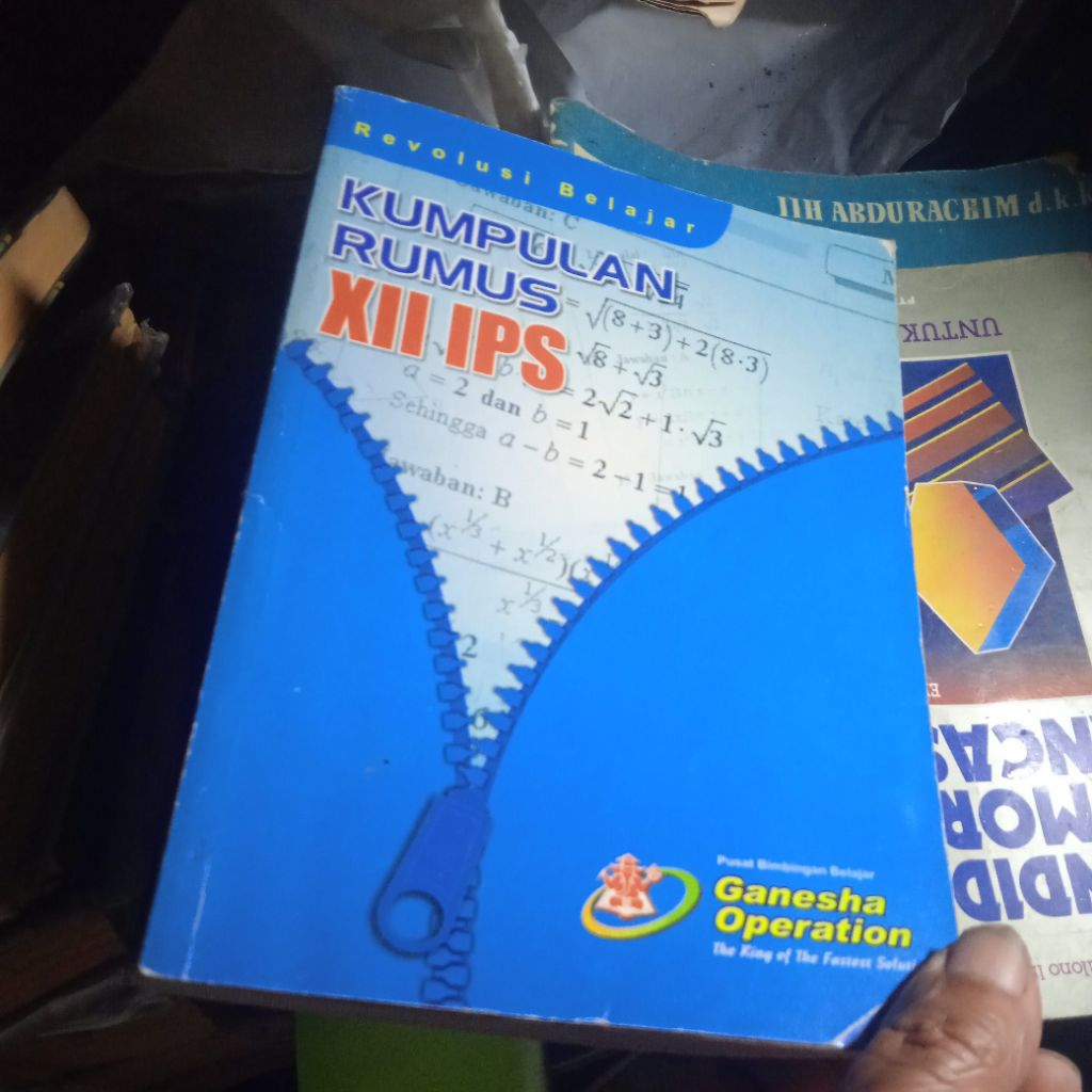 buku Revolusi Belajar, Kumpulan Rumus Xll IPS, Ganesha Operation, buku original