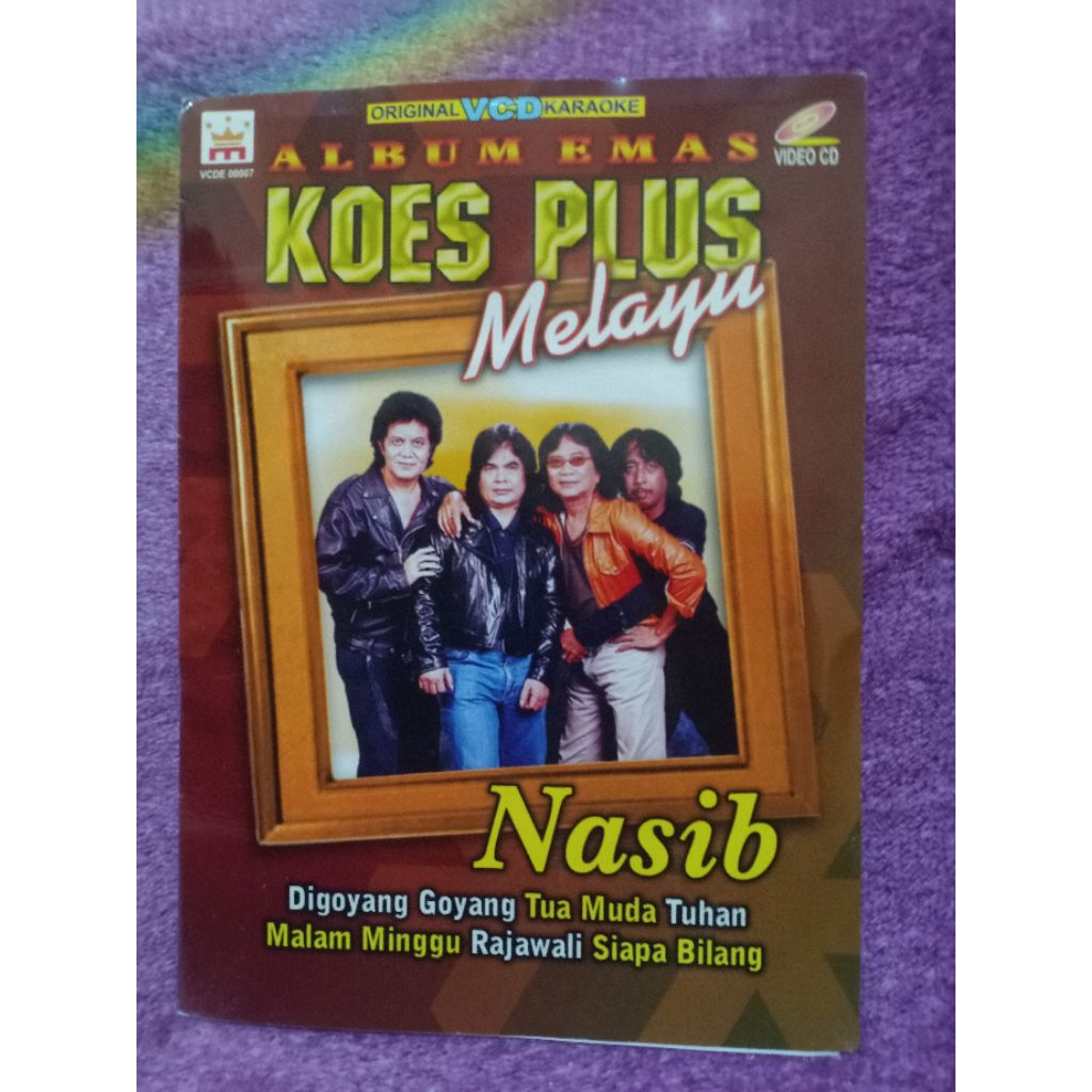 VCD ALBUM EMAS KOES PLUS MELAYU